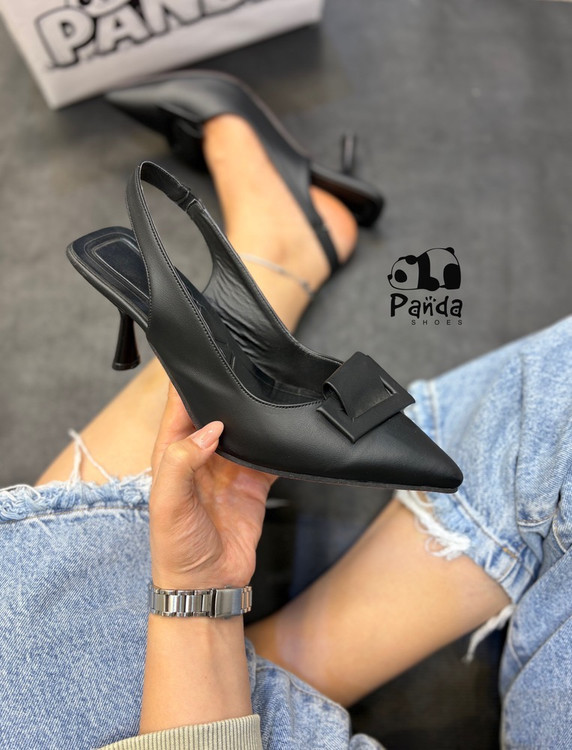 کفش مجلسی زنانه پشتباز پاپیونی | مدل ورنی و مات شیک و کلاسیک