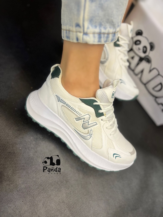 کفش زنانه نیوبالانس طرح موجی همراه با کفی طبی newbalance women