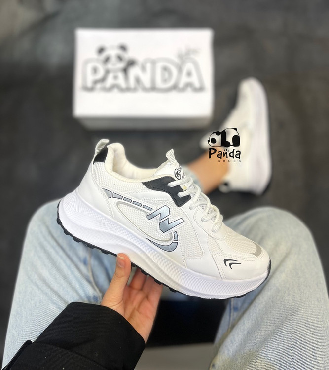 کفش زنانه نیوبالانس طرح موجی همراه با کفی طبی newbalance women