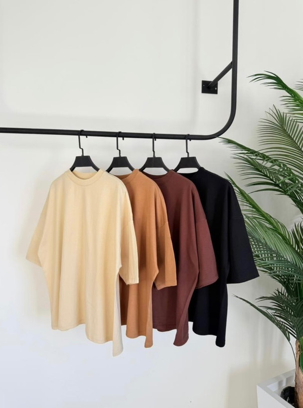 تی شرت زنانه مدل باکسی ساده womens shirt