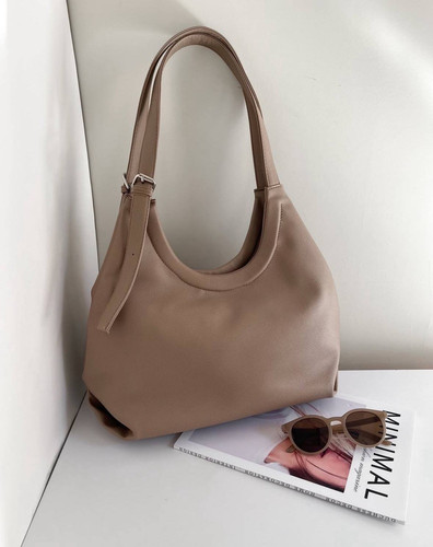 کیف دودسته دسته کمربندی طرح هلالی women bag