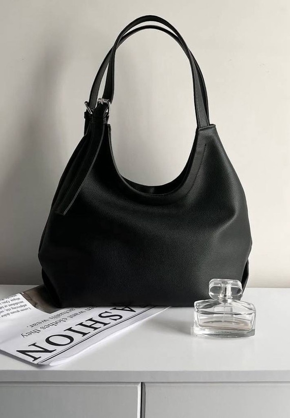 کیف دودسته دسته کمربندی طرح هلالی women bag