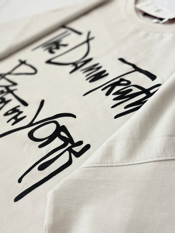 تی شرت باکسی مدل لش پارچه مچینست WOMENS SHIRTS