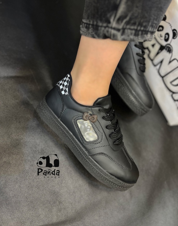 کفش ونس گربهای | اسپرت فانتزی با زیره PVC | رنگبندی کرم، موکا و مشکی