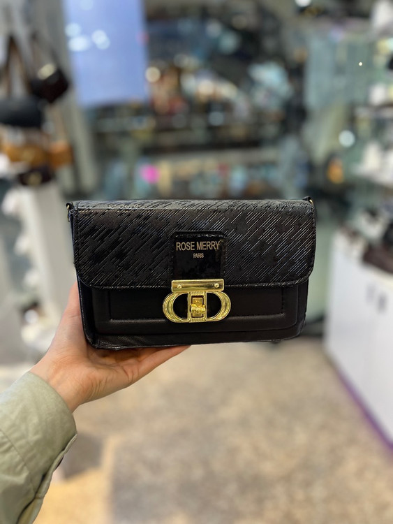 کیف زنانه مجلسی یراقدار طلایی – مدل لاکچری کار خارجی (حراجی)