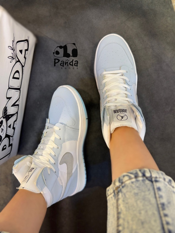 کفش زنانه نایک جردن ساقدار با زیره PU و کفی طبی