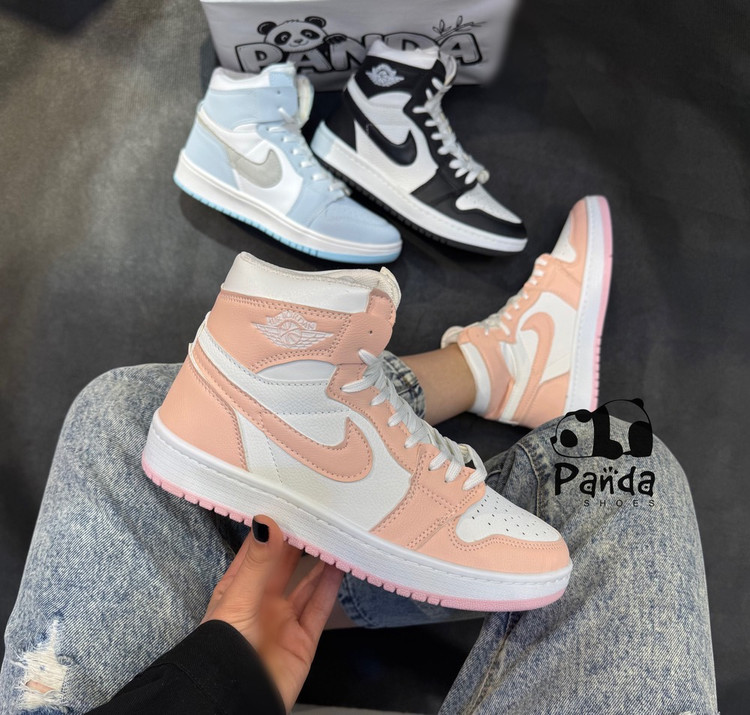 کفش زنانه نایک جردن ساقدار با زیره PU و کفی طبی