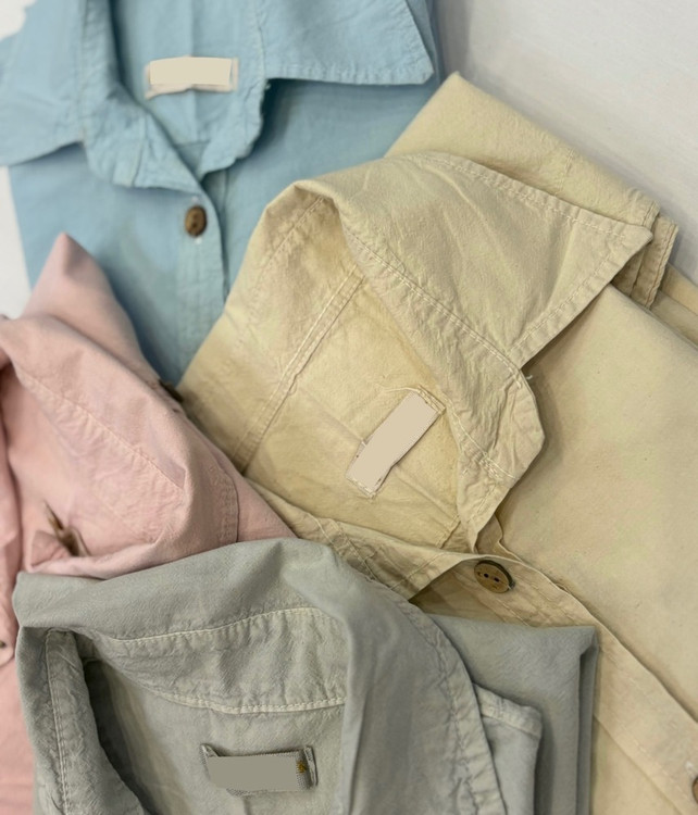 شومیز زنانه سوپر پنبه آستین کوتاه | خنک و راحت در ۸ رنگ ملایم 👚