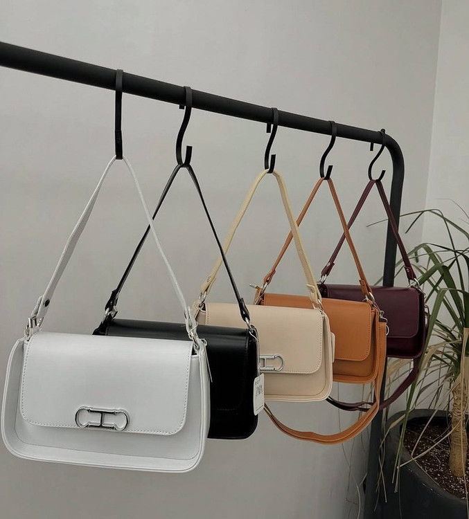 کیف دستی زنانه چرم درجهیک با یراق خارجی