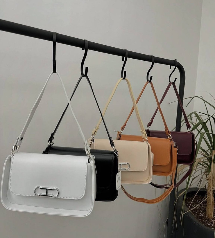 کیف دستی زنانه چرم درجهیک با یراق خارجی
