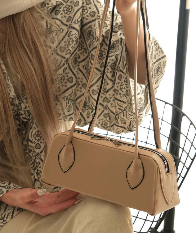 کیف دستی زنانه مستطیلی مینیمال چرم درجه یک
