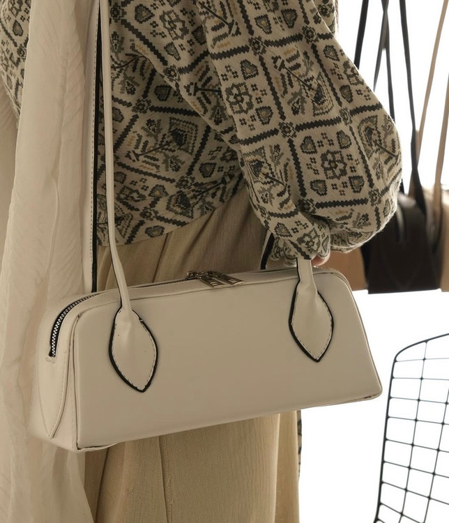 کیف دستی زنانه مستطیلی مینیمال چرم درجه یک