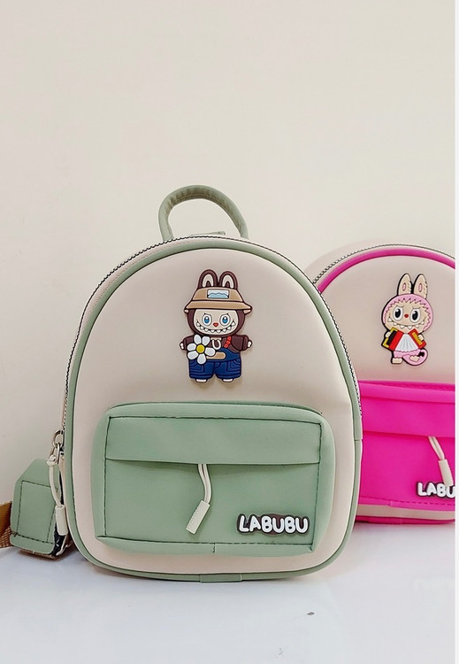 کولهپشتی فانتزی دخترانه مدل لابوبو چرم درجهیک