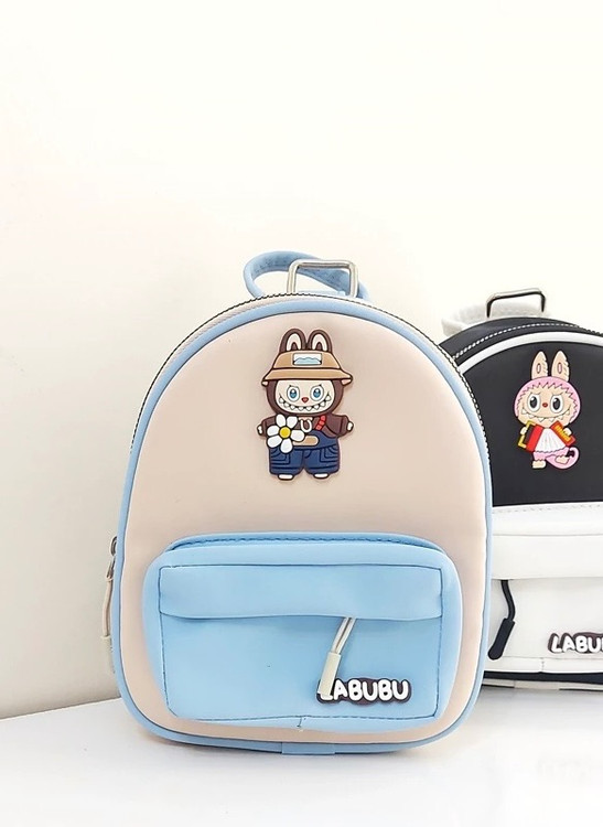 کولهپشتی فانتزی دخترانه مدل لابوبو چرم درجهیک