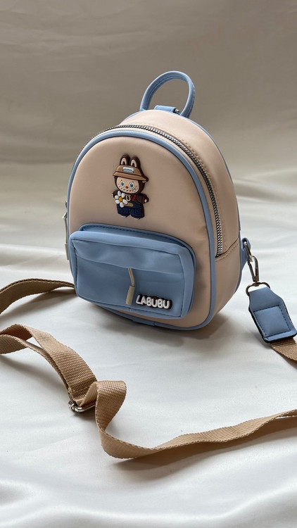 کولهپشتی فانتزی دخترانه مدل لابوبو چرم درجهیک