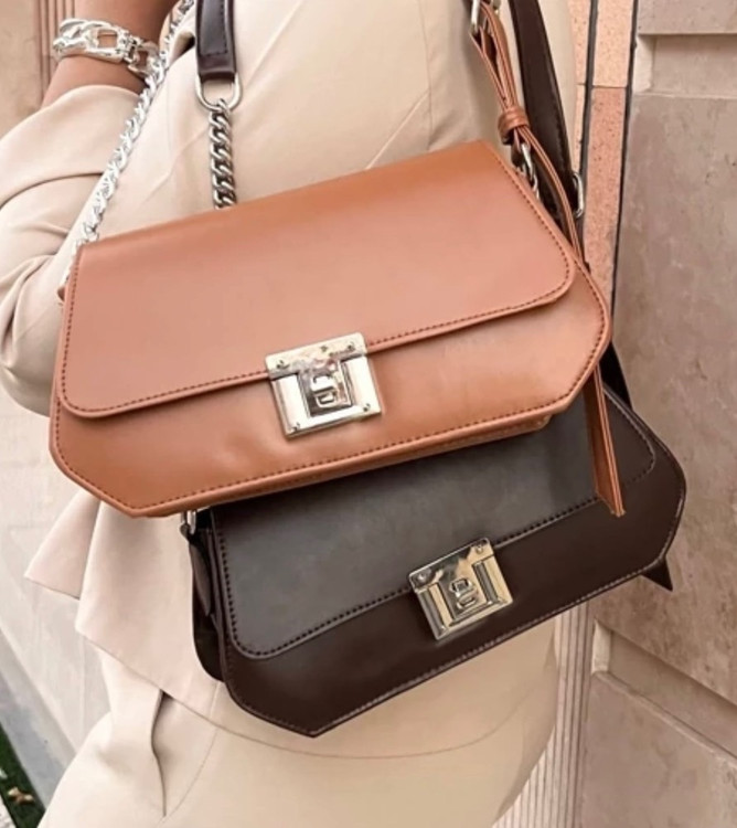 کیف رودوشی زنانه مجلسی چرم درجه یک