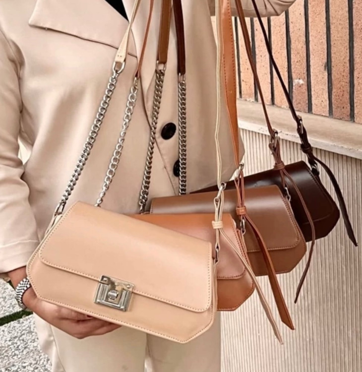 کیف رودوشی زنانه مجلسی چرم درجه یک