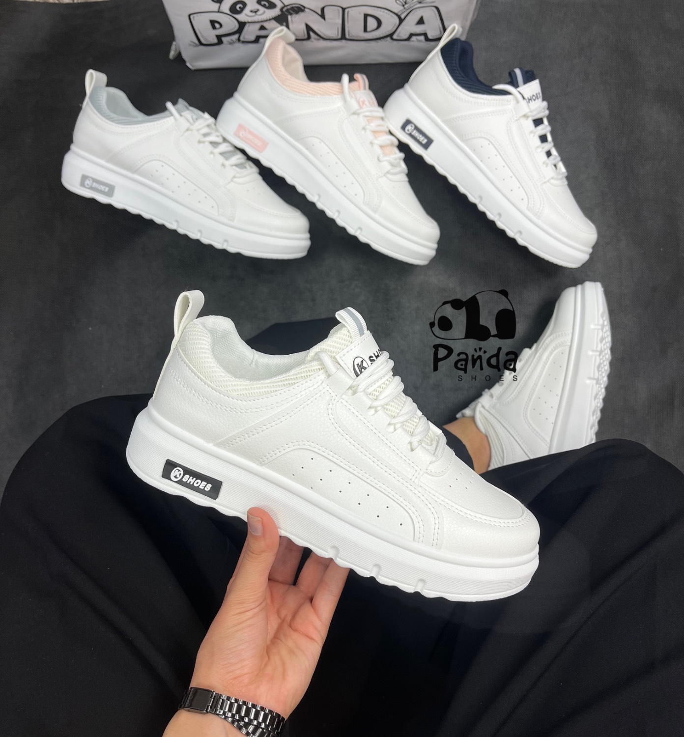 کفش اسپرت زنانه K SHOES کیفیت درجه 1 | کفی طبی و زیره PU ضد زردشدگی
