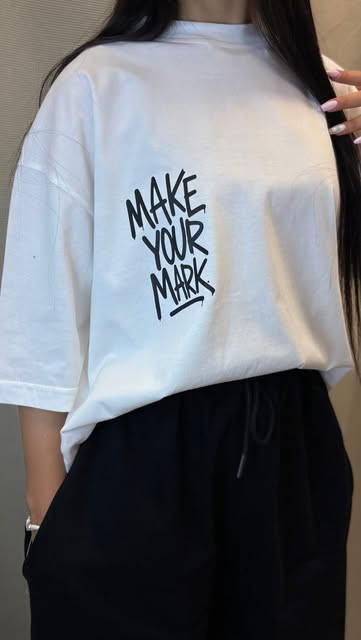 ست تیشرت و شلوار زنانه MAKE YOUR MARK | ست اسپرت تابستانی فری سایز